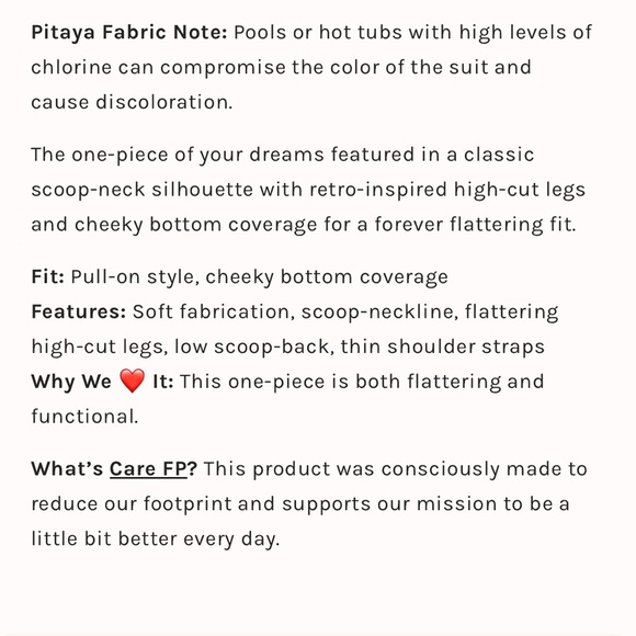 Free People x Toast High Cut One-Piece Swimsuit Sz S in Island Paradise NWT 93 - Picture 8 of 16